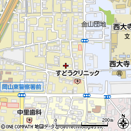 岡山県岡山市東区西大寺中野141周辺の地図