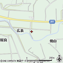 愛知県田原市六連町広表周辺の地図