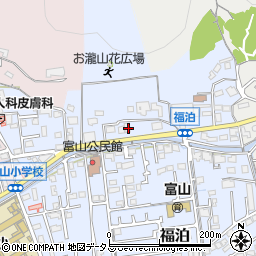 岡山県岡山市中区福泊287-23周辺の地図