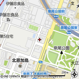 エア・ウォーター炭酸株式会社　大阪支店周辺の地図