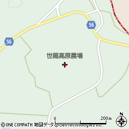 世羅高原農場周辺の地図