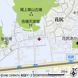 岡山県岡山市北区東花尻2周辺の地図