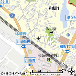 川和荘周辺の地図