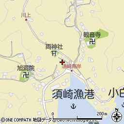 静岡県下田市須崎852周辺の地図