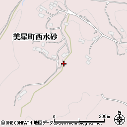 岡山県井原市美星町西水砂842周辺の地図