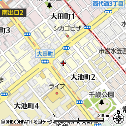 兵庫県神戸市須磨区寺田町周辺の地図