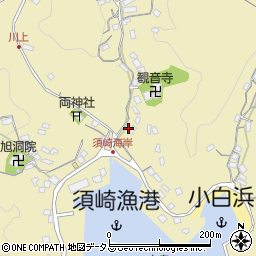 静岡県下田市須崎605周辺の地図