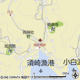 静岡県下田市須崎650-1周辺の地図