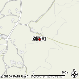 奈良県奈良市別所町周辺の地図