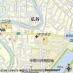 岡山県岡山市東区広谷469-16周辺の地図