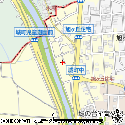 奈良県大和郡山市城町1637-9周辺の地図