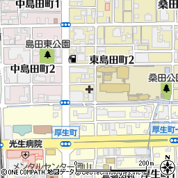 アミスター東島田周辺の地図