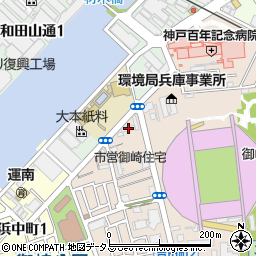 市営御崎住宅周辺の地図