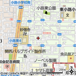 キンキ引越センター周辺の地図