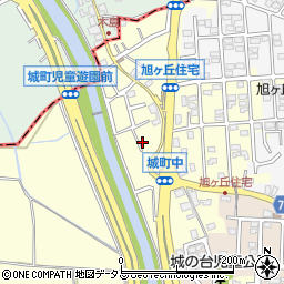 奈良県大和郡山市城町1637-15周辺の地図