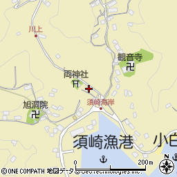 静岡県下田市須崎839-1周辺の地図