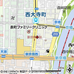 タイムズ京橋町第２駐車場周辺の地図