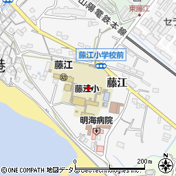 明石市立藤江小学校周辺の地図