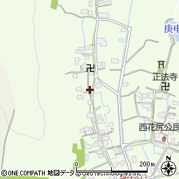 岡山県岡山市北区西花尻638周辺の地図