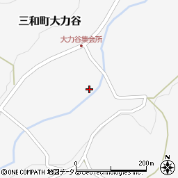 広島県三次市三和町大力谷526周辺の地図