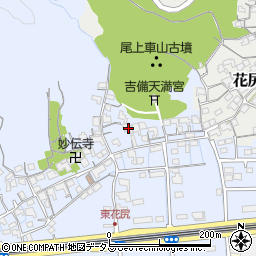 岡山県岡山市北区東花尻474周辺の地図