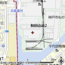 川崎重工兵庫工場周辺の地図