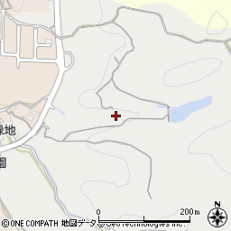 奈良県生駒市乙田町周辺の地図