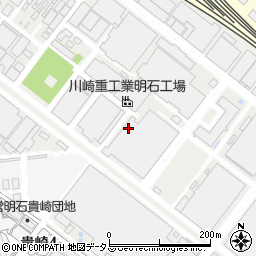川重神戸サポート株式会社　明石出張所周辺の地図
