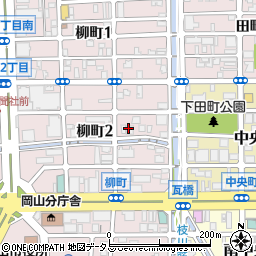 株式会社東京建設コンサルタント　岡山営業所周辺の地図