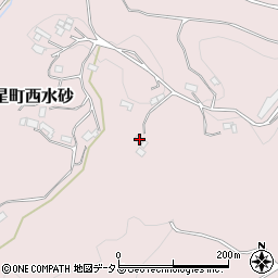 岡山県井原市美星町西水砂820周辺の地図