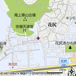 岡山県岡山市北区東花尻491周辺の地図