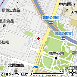 日本小型船舶検査機構大阪支部周辺の地図