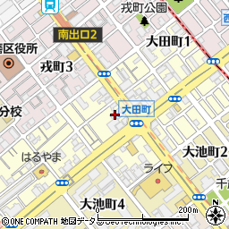 クレリ須磨　青木ホール周辺の地図