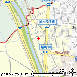 奈良県大和郡山市城町1637-21周辺の地図