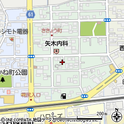 岡山県岡山市北区花尻ききょう町13-121周辺の地図