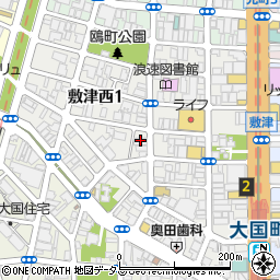 八阪ハイツ周辺の地図