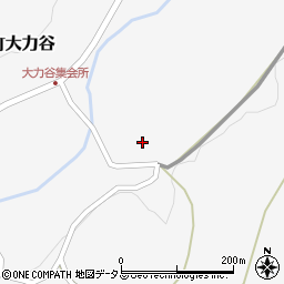 広島県三次市三和町大力谷7周辺の地図