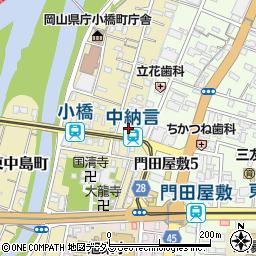 福島精肉店周辺の地図
