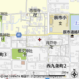 奈良県奈良市西九条町238-4周辺の地図