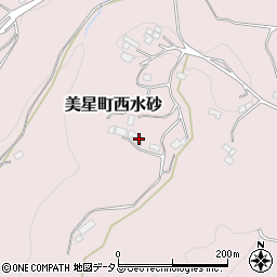 岡山県井原市美星町西水砂858周辺の地図