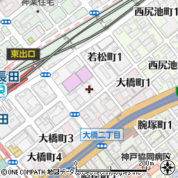 ＭＡＮＩＸ　神戸店周辺の地図