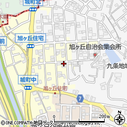 奈良県大和郡山市城町1681-69周辺の地図