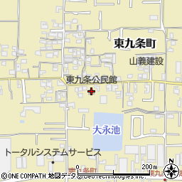 東九条公民館周辺の地図