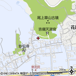 岡山県岡山市北区東花尻462周辺の地図