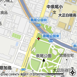 泉尾公園トイレ２周辺の地図