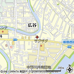 岡山県岡山市東区広谷467-11周辺の地図