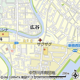 岡山県岡山市東区広谷467周辺の地図