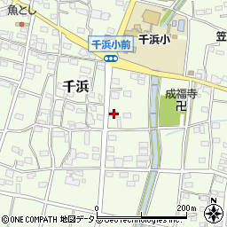静岡県掛川市千浜5841周辺の地図