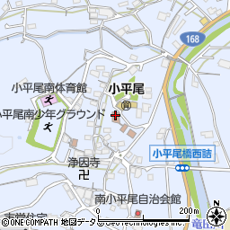 生駒市立小平尾南児童館周辺の地図
