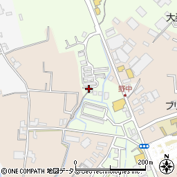 三重県名張市東田原2594周辺の地図